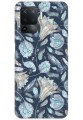 Blue Watercolour Floral for Oppo F19 Pro