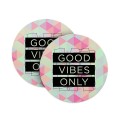 Good Vibes Only (Matte Finish) Coasters
