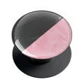 Black and Pink Marble Phone Grip