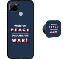 Wish For Peace - Prepare for War Protective Cover for Realme C25s
