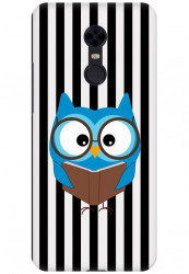 Nerdy Owl Black Stripes for Redmi Note 5