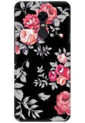 Black Floral for Redmi Note 5