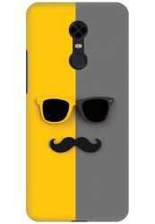 Sunglasses and Moustache for Redmi Note 5