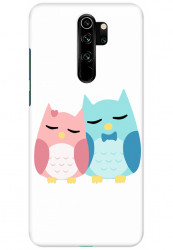 Cute Owl Pair for Redmi Note 8 Pro