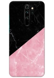 Black and Pink Marble for Redmi Note 8 Pro