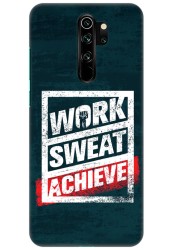 Work Sweat & Achieve for Redmi Note 8 Pro