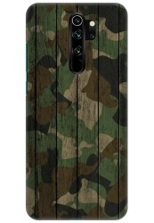 Army Wood Texture for Redmi Note 8 Pro