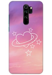 Colorful Heart and Stars for Redmi Note 8 Pro