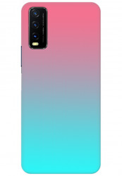 Pink Blue Shades (Matte Finish) for Vivo Y12G