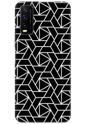 Seamless Abstract Black and White for Vivo Y12G