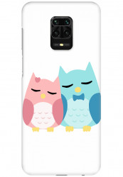 Cute Owl Pair for Redmi Note 9 Pro Max