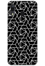 Seamless Abstract Black and White for Samsung Galaxy A30