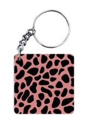 Leopard Minimal Keychain