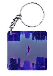 Aesthetic Flying Person Keychain