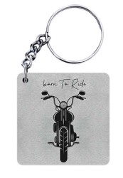 Born To Ride with Bike Keychain