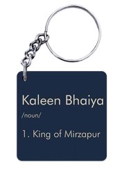 Kaleen Bhaiyya Meaning Keychain