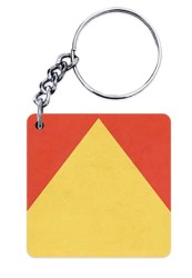 Layers of Fire Keychain