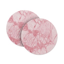 Pink Water colour Marble Coasters