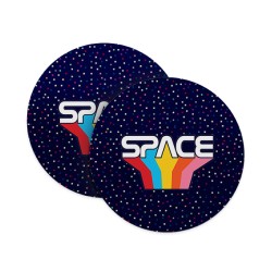 Space Rainbow Coasters