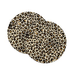 Cheetah Texture Coasters