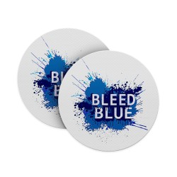 Cricket Bleed Blue Coasters