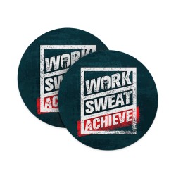 Work Sweat & Achieve Coasters