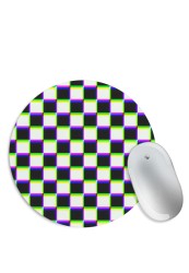 Blurry Checks Mouse Pad