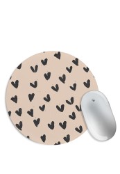 Heart Blobs Mouse Pad