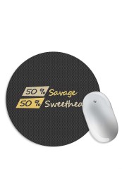 50% Savage 50% Sweetheart Mouse Pad