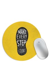 Make Every Step Count Mouse Pad