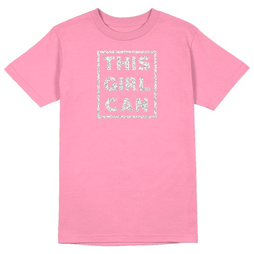 This Girl Can Round Collar Cotton Tshirt