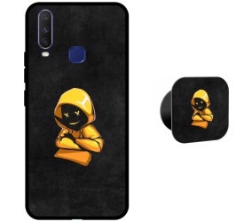 Yellow Hoodie Boy Protective Cover for Vivo Y15
