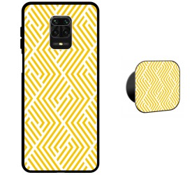 Yellow Geometric Pattern Protective Silicone Covers
