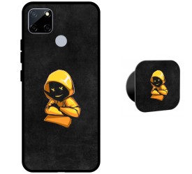 Yellow Hoodie Boy Protective Cover for Realme C25s