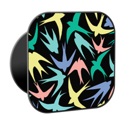 Colourful Birds Abstract Phone Grip