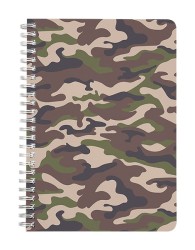 Military Camouflage Notebook