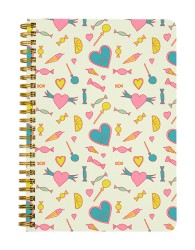 Love Hearts & Chocolates Notebook