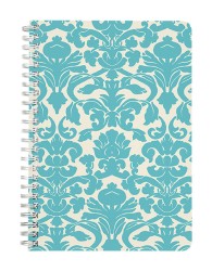 Blue Abstract Pattern Notebook