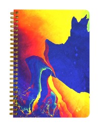 Red Hour Feeling Notebook