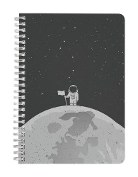Flag on the Moon Notebook