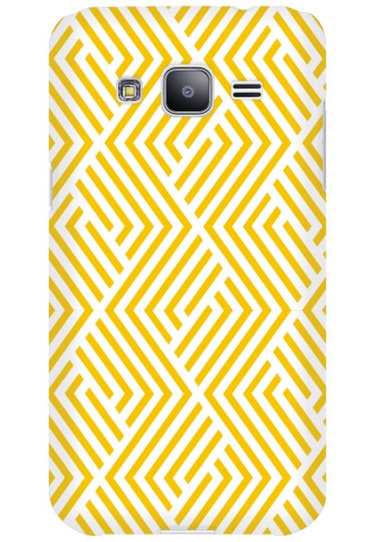 Buy Yellow Geometric Pattern Back Cover Phone Case For Samsung Galaxy J2 15 Ink Me Silly