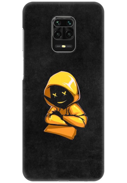 Yellow Hoodie Boy for Redmi Note 9 Pro Max