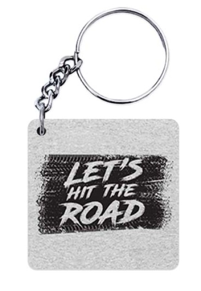 Let’s Hit The Road Keychain