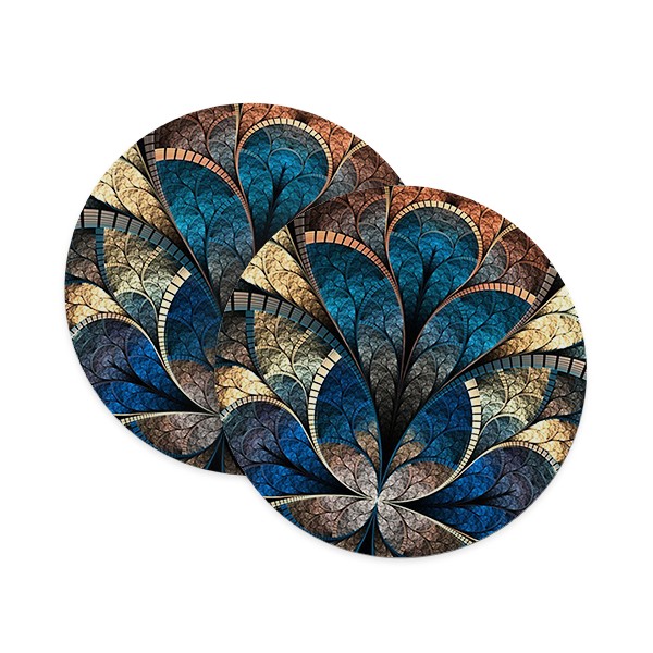 Stonework Petal Coasters