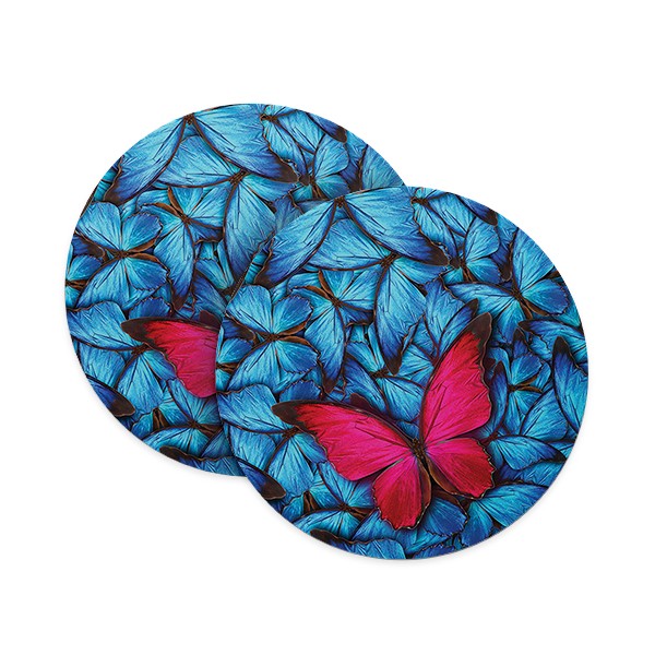 The Red Butterfly Coasters