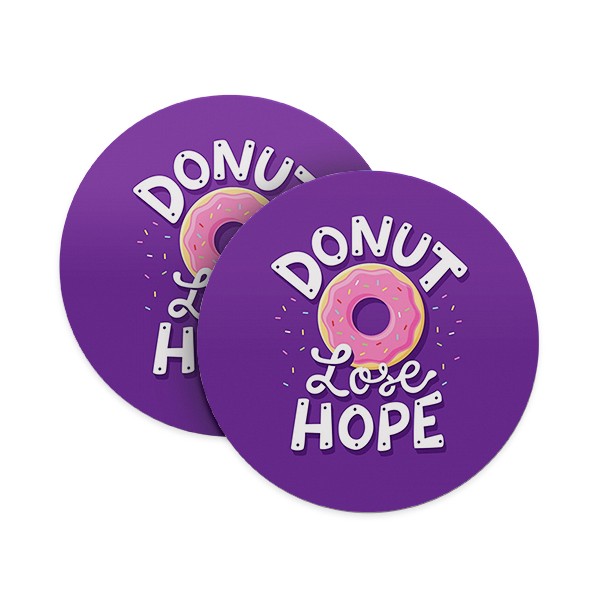 Donut Lose Hope Coasters