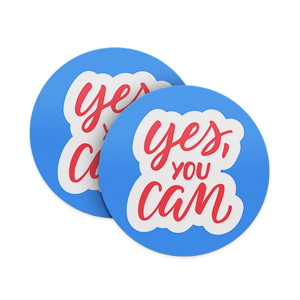 Yes You Can Coasters