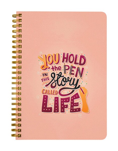 You Hold the Pen Notebook